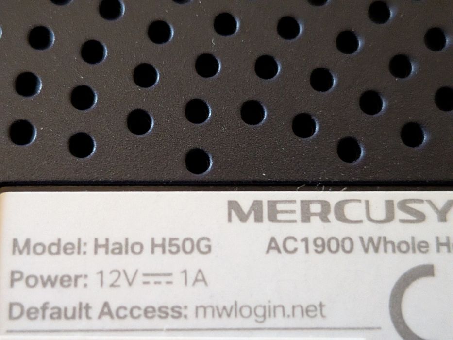 Sistema mesh Mercusys Halo H50G router/access point  (Pack de 3)