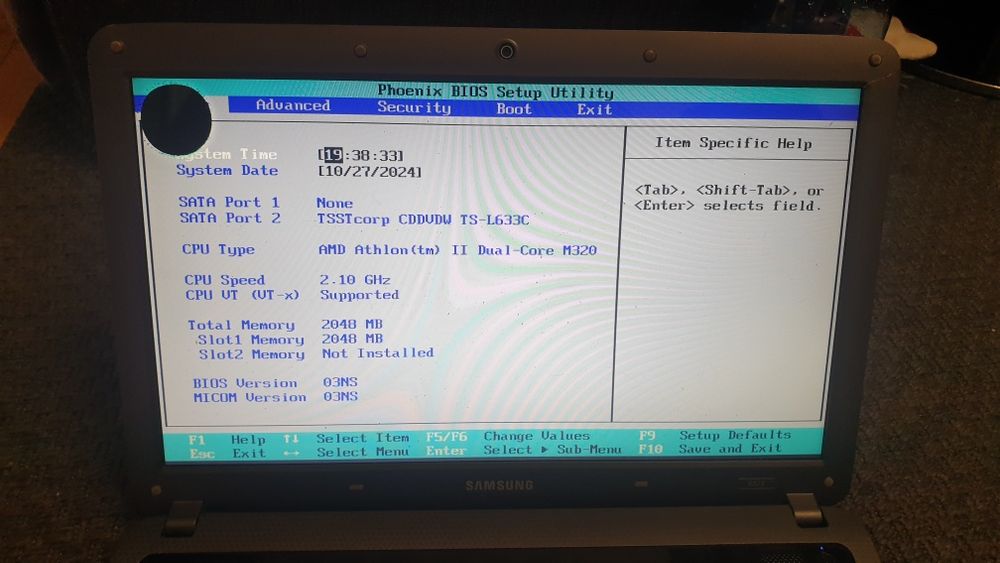 Laptop Samsung R525 AMD