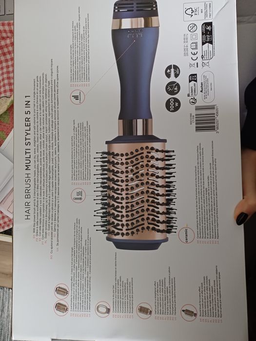 Escova elétrica  multi styler 5 em 1
