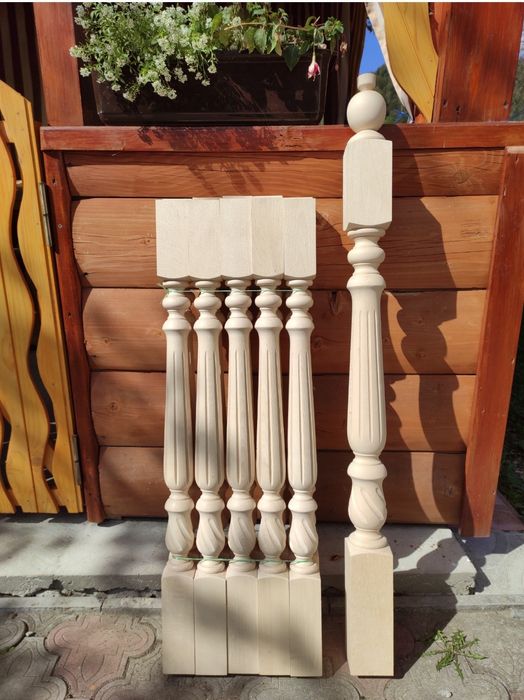 Точені дерев'яні балясини. Сходи! Сходинки! Перила! ВИРОБНИК!