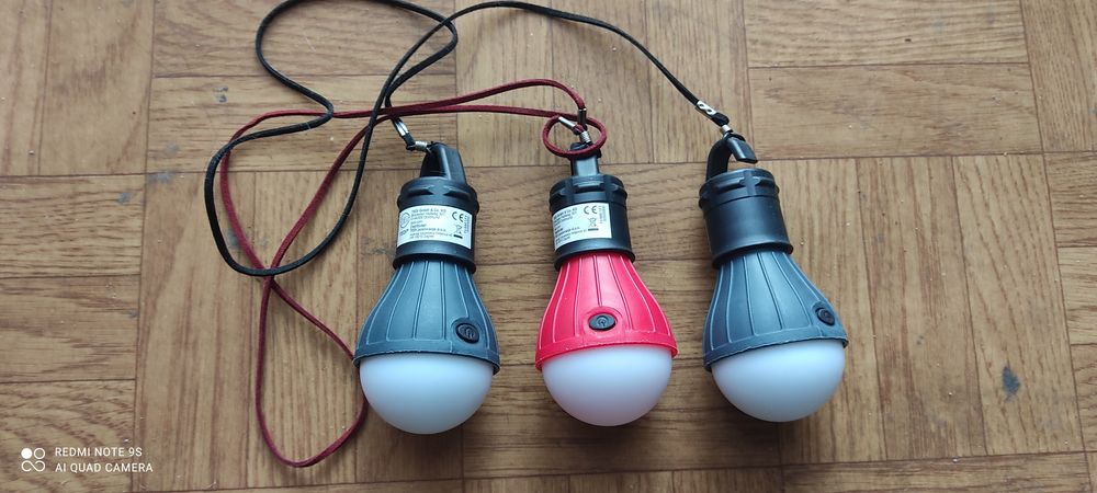 3 Lampki LED 3 tryby świecenia
