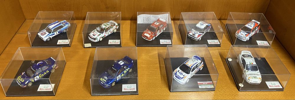 Miniaturas Rali Portugal  1.43, coleção particular