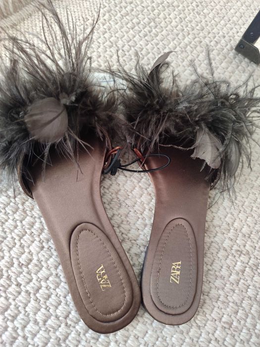 Нові босоніжки шльопанці zara