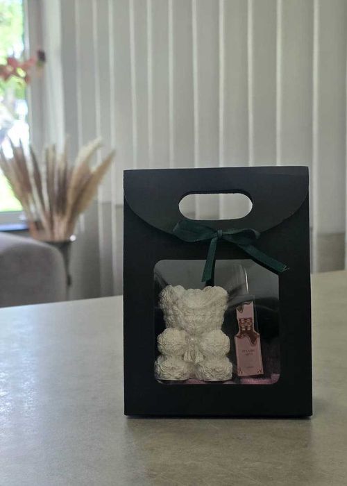 Conjunto Perfume 10ml + urso