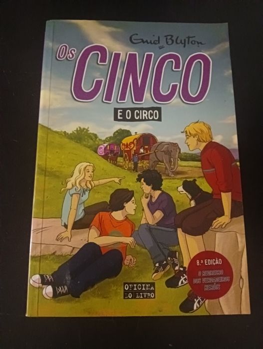 Livro "Os Cinco e o Circo"