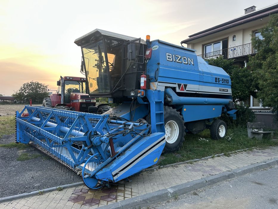 Bizon BS 5110 Z110 hydrostatic  + dwa hedery ( rekord,gigant )