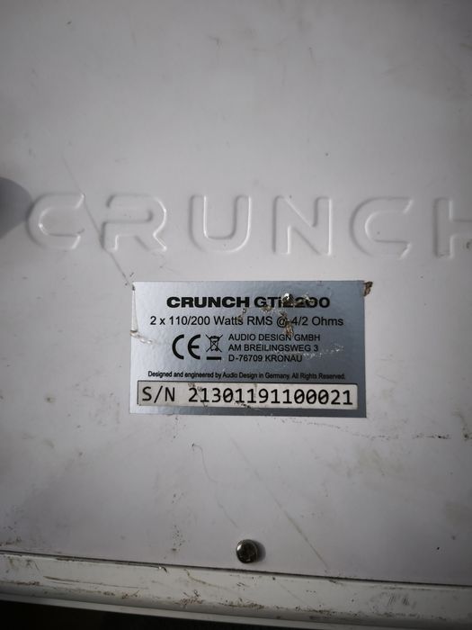 Підсилювач Crunch звуку