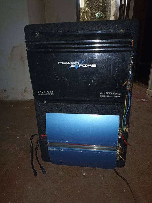 Sistema de Som Automóvel MTX + Amplificador 1200W