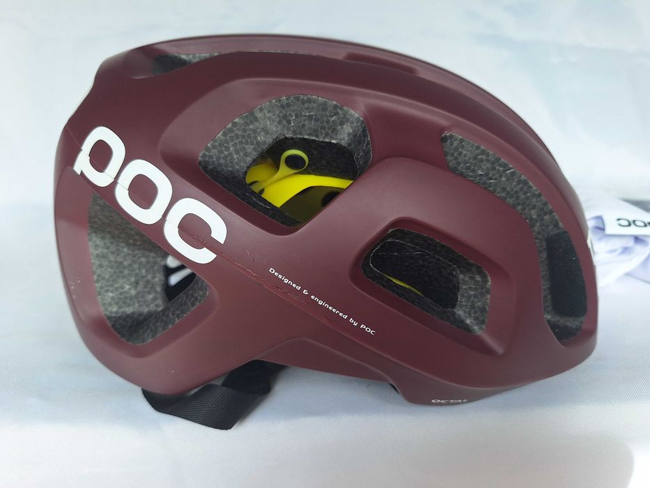 Kask rowerowy szosowy Poc Octal Mips Garnet Red Matt M 54-60cm