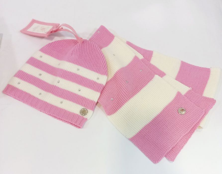 Дитяча  шапка та шарф Laura  Biagiotti