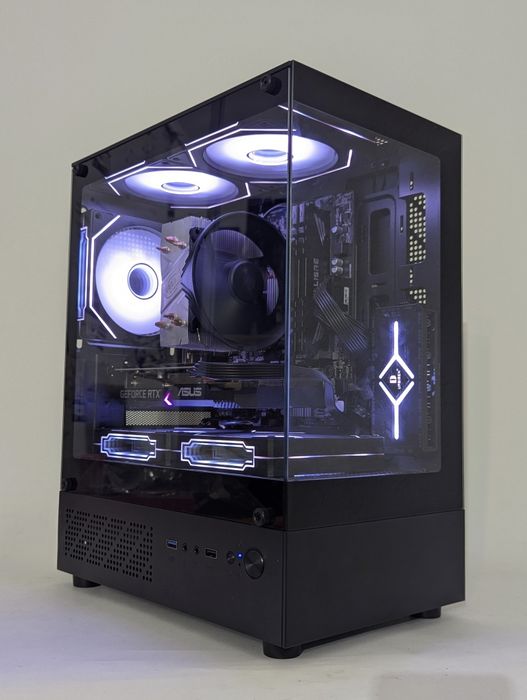 RTX ON! Комп'ютер RTX 3060 12Gb / Ryzen 5-5500 / 32gb DDR4 / SSD 1tb