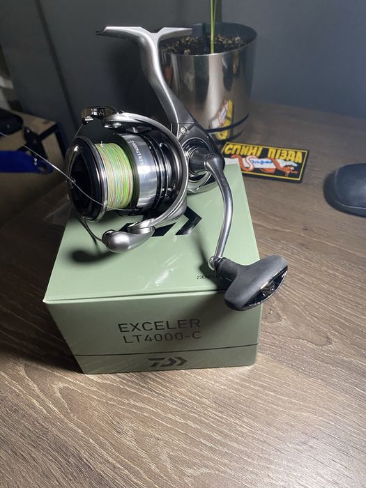Daiwa Exceler 23 LT 4000C + шнур YGK