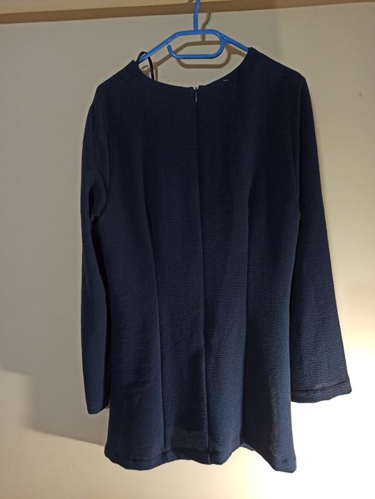 Nowa z metką granatowa bluzka tunika H&M 
Długość: 75 cm
Od pachy do p