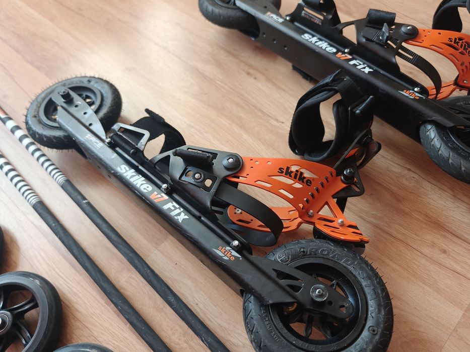 Nartorolki Skike V7 Fix Cross | 2 zestawy kół