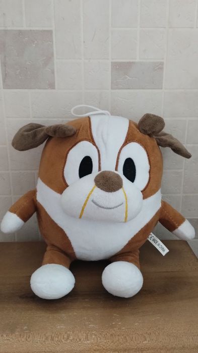 Собачка м'яка іграшка Клінтон Блуї та Бінго, Бульдог