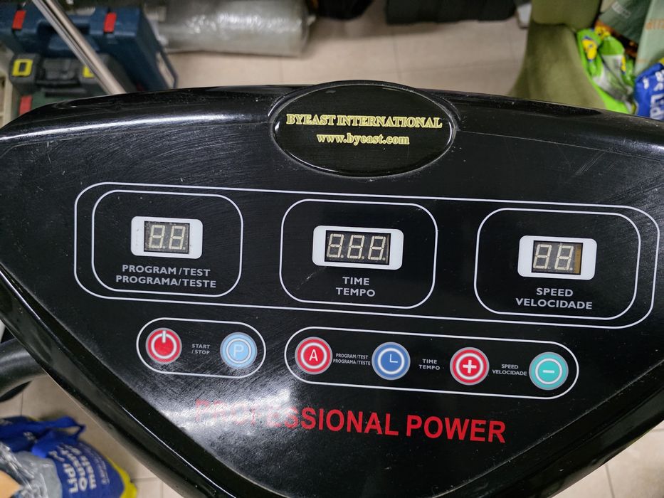 Vibroplate usada para despachar