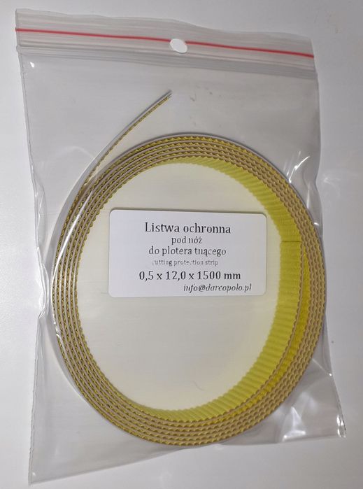 Ploter DP Listwa teflonowa pod nóż 05x12x1500