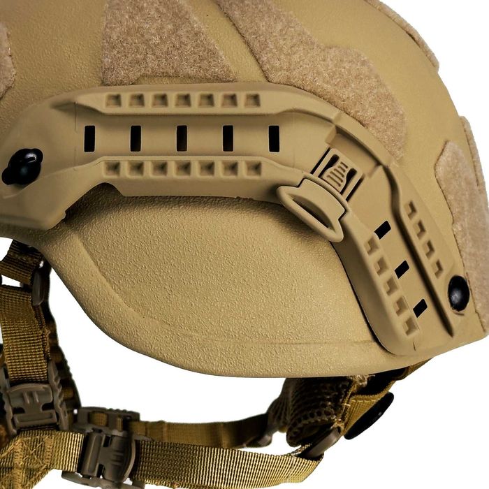 Шолом з вухами MICH 2000 Assault Shell Helmet NIJ IIIA. Койот.