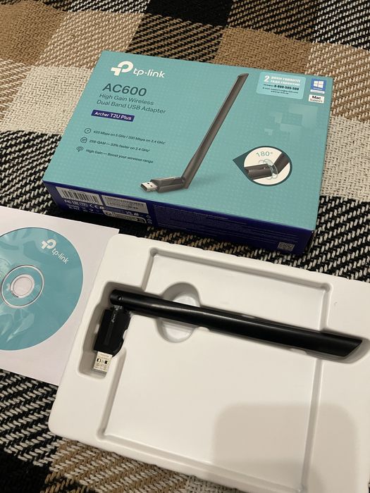 Wi-Fi адаптер TP-Link Archer T2U Plus