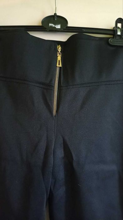 Legginsy Czarne z paskiem wyszczuplającym XL/XXL