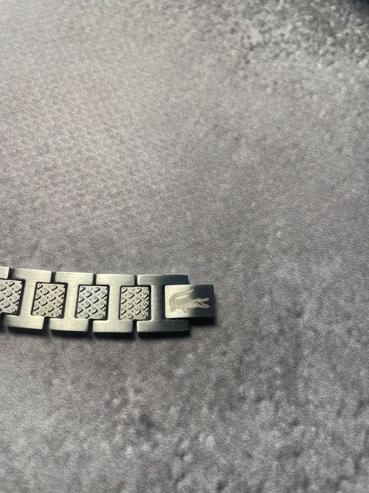 ‼️РОЗПРОДАЖ‼️ Браслет Lacoste | Срібний | Унісекс