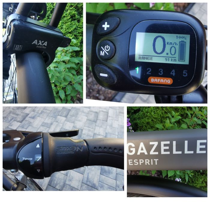 Rower elektryczny Gazelle Esprit H-59 nexus7