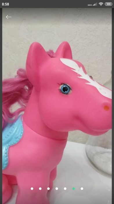 Велика поні. Поняшка большая. Игрушка поняшка