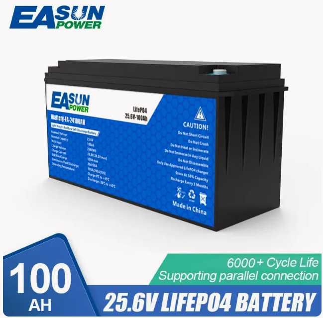 Акумулятор Easun 24V 100Ah LiFePO4