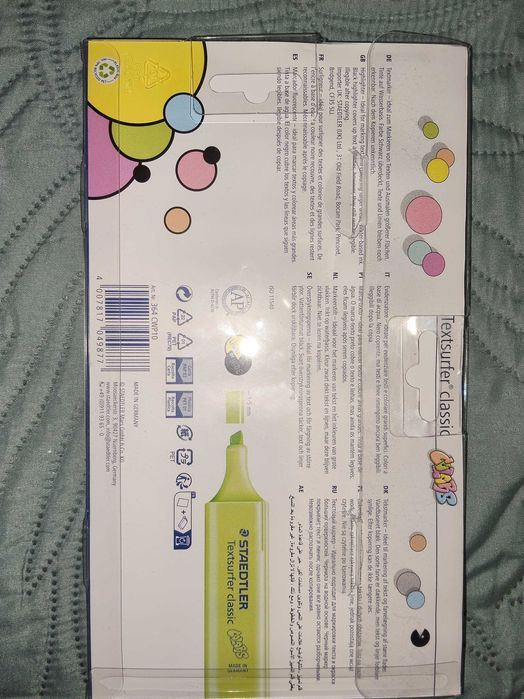 Marcadores stadler cores pastel