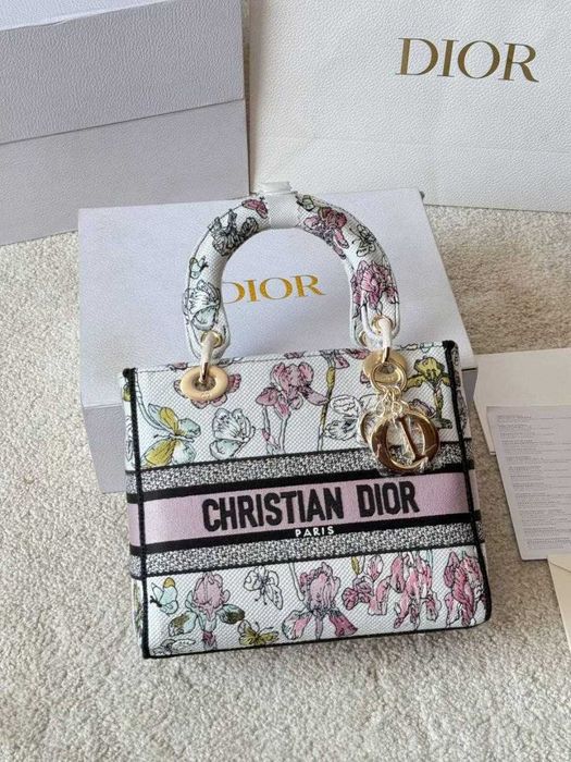 Torebka damska elegancka Cristiana Diora  lady d-lite, skóra 0130.31