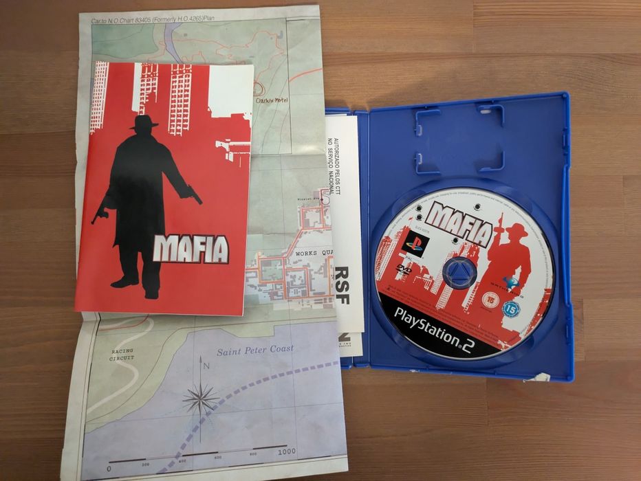 Jogo PS2 ( PlayStation 2 ) " MAFIA " (Como Novo)