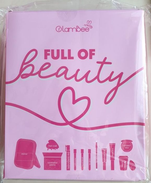 Подарунковий набір Адвент календар Глембі GlamBee Full Of Beauty, 12 в