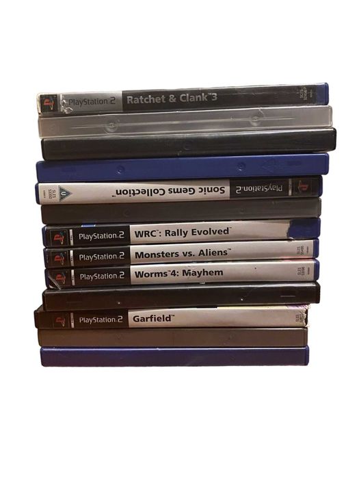 PlayStation 2 Usado + 15 Jogos Originais e Acessórios