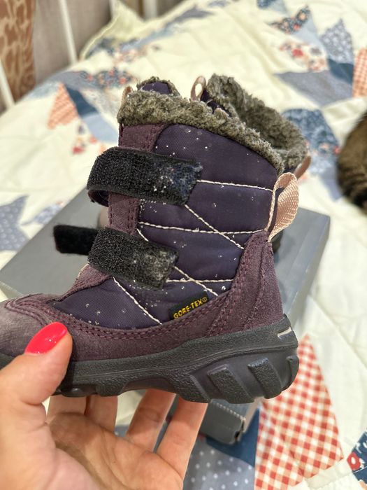 Зимові сапожки Ecco для дівчинки 22 розмір