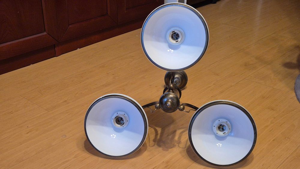Żyrandol Lampa wisząca 3 punkty klasyczna