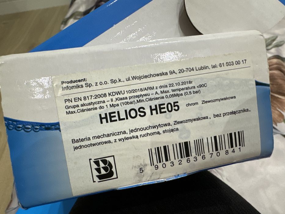 Kran do umywalki RAF nowy !