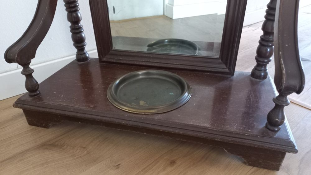 Bengaleiro com espelho Antigo