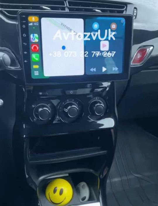 Магнитола PEUGEOT 301 CITROEN Elysee C4 C3 C2 DS3 С3 ДС3 CarPlay Android 16