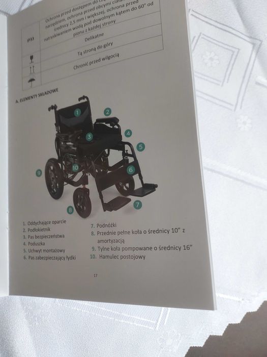 Sprzedam nowy wózek inwalidzki