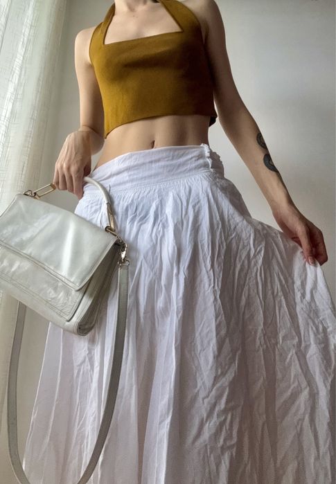 Wiskozowy top dzianinowy zara 36 S