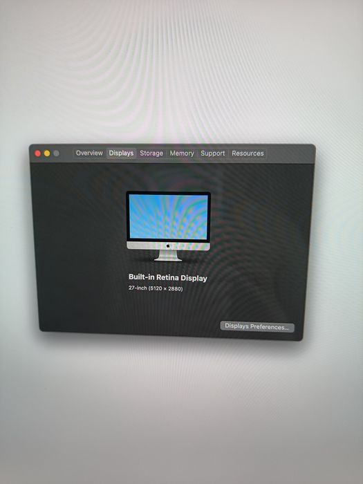 APPLE iMac 2019 27" Retina 5K 3.1 GHz 6-Core i5 16GB 1TB FDD PEREŁKA!!