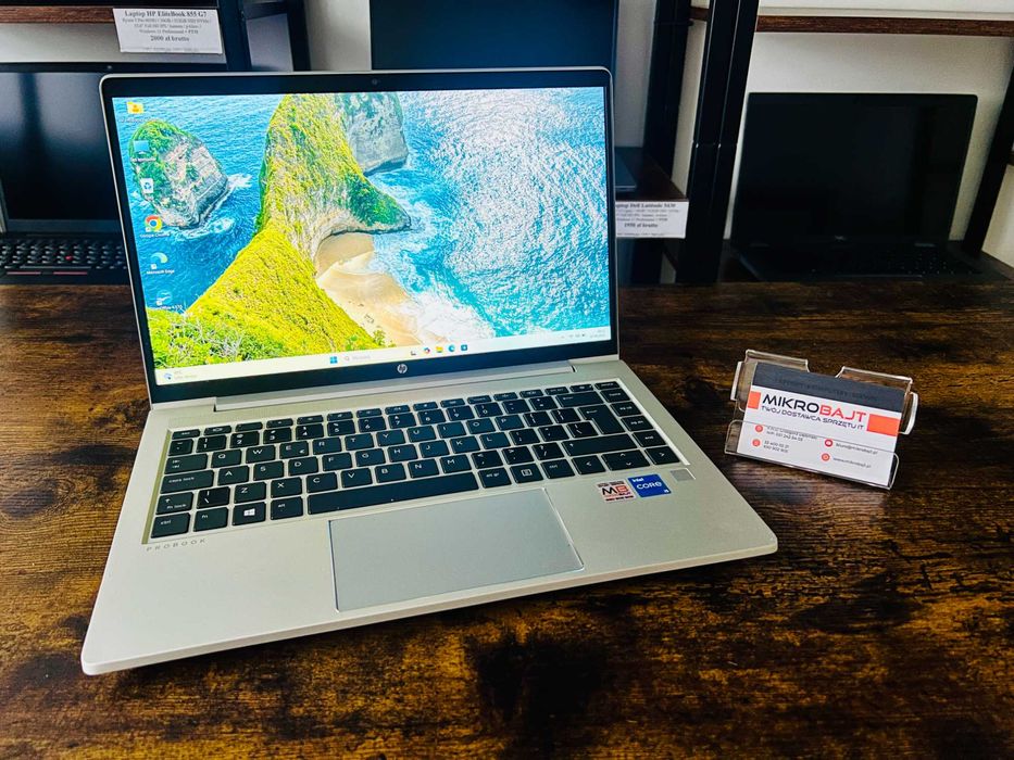JAK NOWY | Laptop HP ProBook 640 G8 i5-1135G7 (11-gen.) 16GB 256GB NVMe SSD 14" FHD IPS p.klaw LAN Windows 11 Professional + PTM