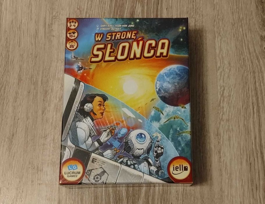 W stronę słońca, gra planszowa, nowa, w folii