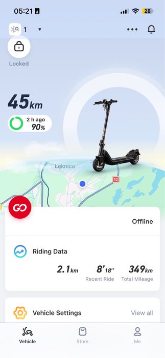 Niu Kick Scooter KQi3 Pro 350 W 32km/h 50km 10"