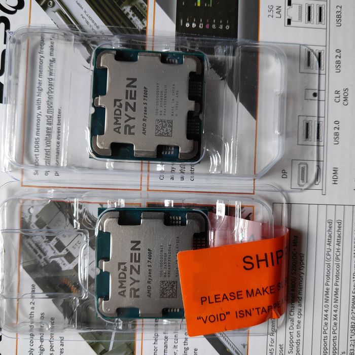 Maxsun B650ITX WiFi ICE/ Ryzen 5 7400F