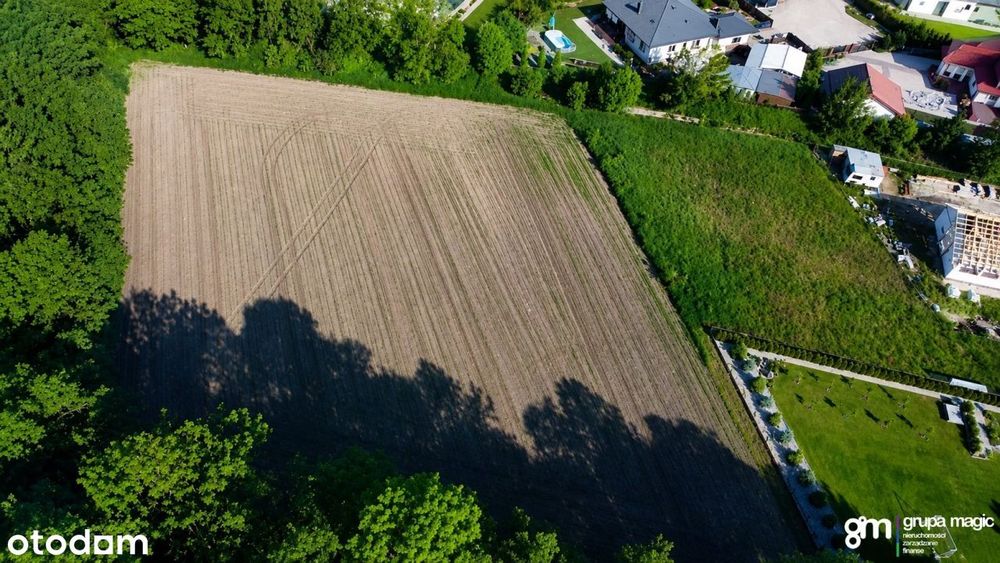 Działka 1425 m² przy lesie – Głogowo