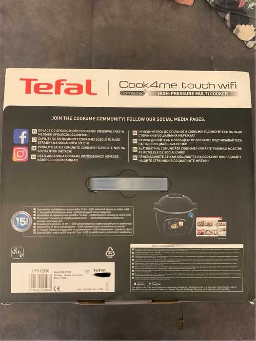 Multicooker Tefal Cook 4me touch wifi Nowy