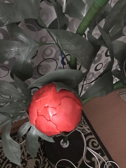 Светильник Пион. Ручная работа