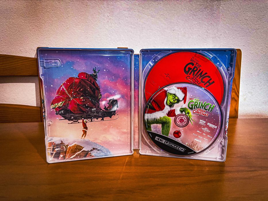 The Grinch 4K Steelbook US Import