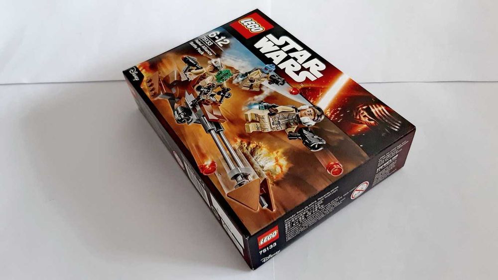 Lego Star Wars Battlefront 75133 Rebel Alliance Battle Pack selado